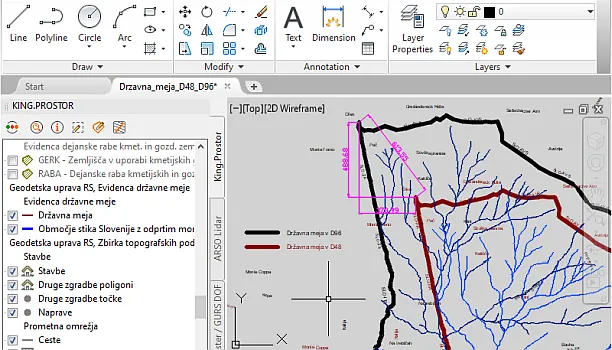 Državno mejo smo že "premaknili" za približno 600 m na SZ