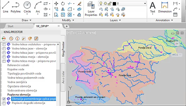 Območja pomembnega vpliva poplav